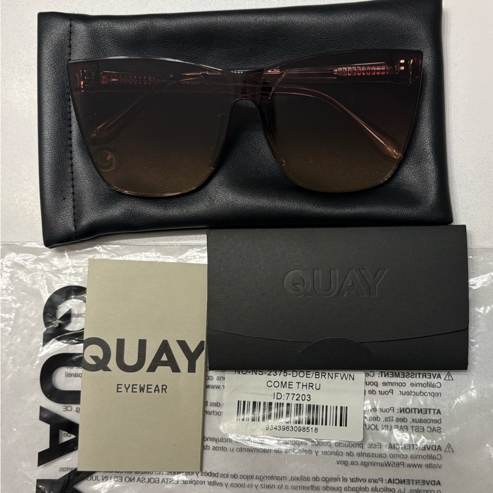 Quay Australia Brown Sunglasses